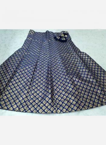 2023y/February/38455/Navy-Blue-Silk-Festival-Wear-Weaving-Skirt-Readymade Skirt 18.jpg
